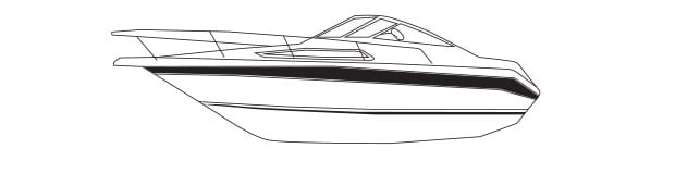 V-Hull High Profile Cuddy Cabin Boat Style Icon