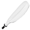 kayak paddle head white